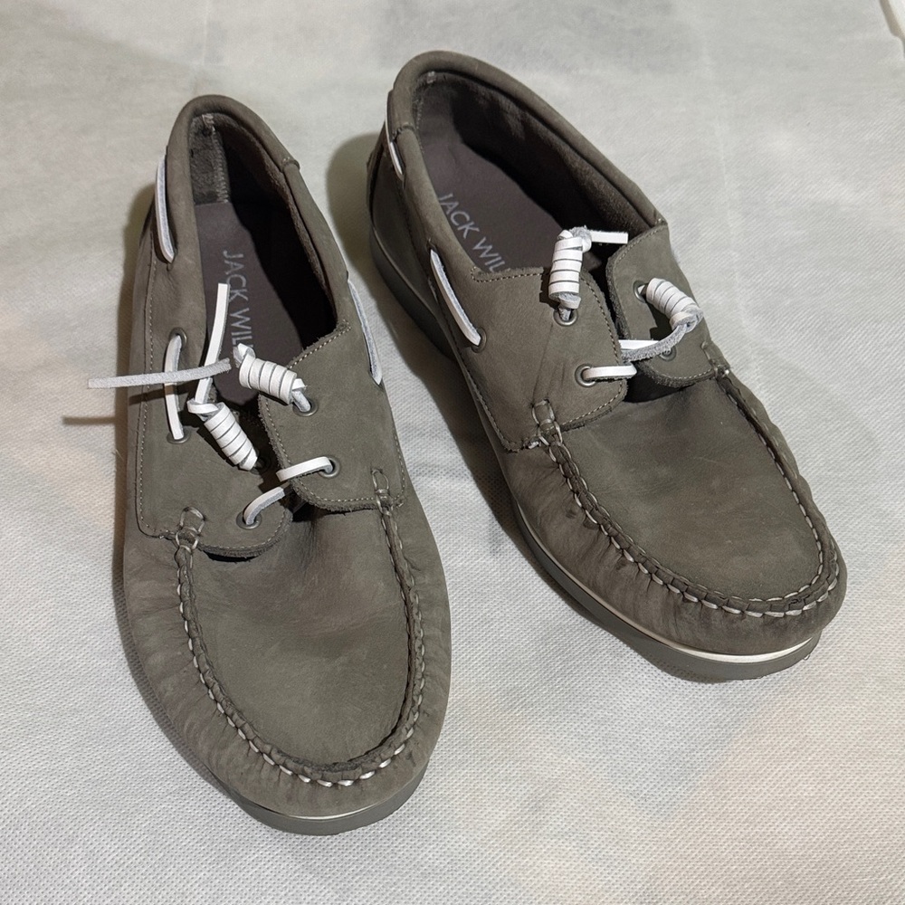 Jack Wills Men's Taupe Boat Shoes